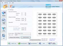 Barcode Label Maker Software (Standard) Screenshot