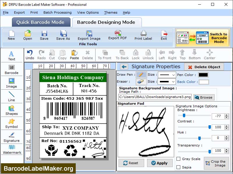 2D Barcode 7.3.0.1